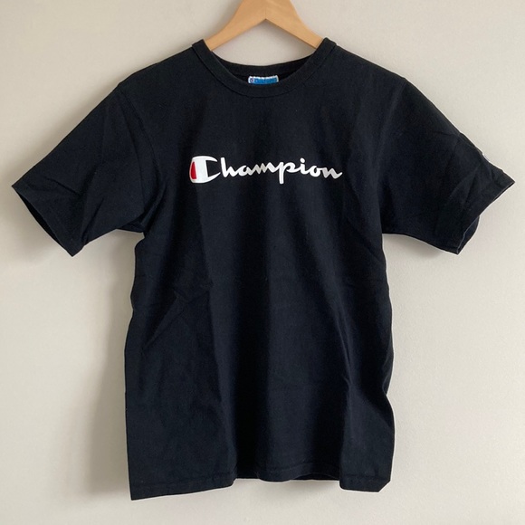 Black Champion T Shirt - Picture 2 of 5